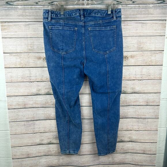 Lane Bryant Signature Fit High-Rise Skinny Jeans – Flex Magic Waistband 16P - Picture 6 of 7